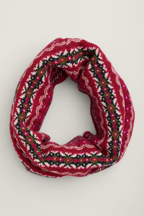 Seasalt Women's Touchstone Snood In Well House Dahlia Mix