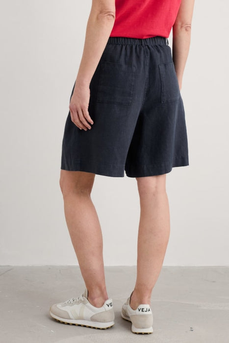 Seasalt Women's Clover Bloom Linen Shorts In Maritime