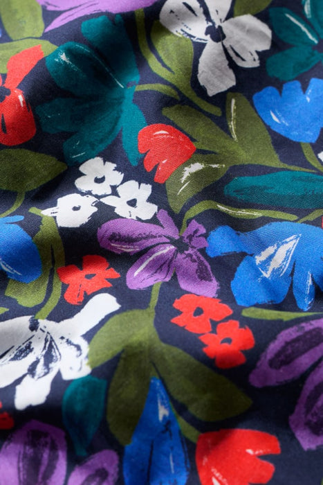 Seasalt Women's Sky Beyond Sleeveless V-Neck Dress In Crayon Floral Maritime