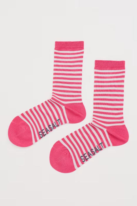 Seasalt Women's Sailor Socks In Weatherboard Light Radish