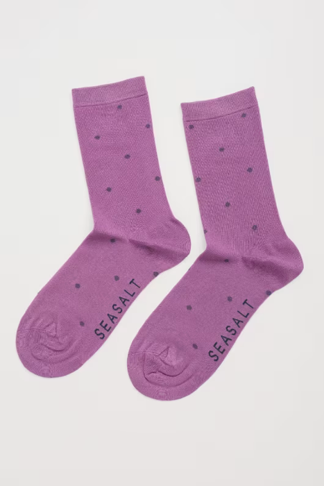 Seasalt Women's Everyday Socks In Solar Spot Orchid