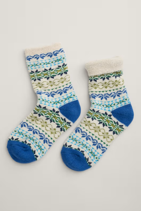 Seasalt Women's Cabin Socks In Ripe Berry Shallows