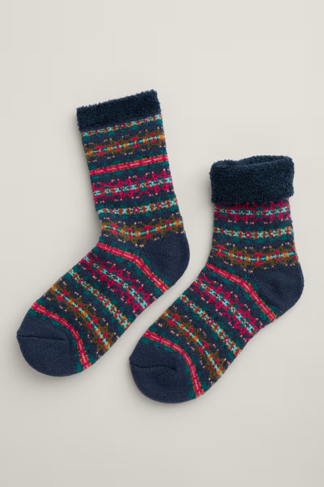 Seasalt Women's Cabin Socks In Palace Cove Maritime Multi