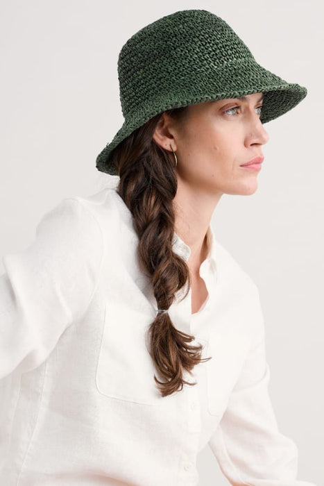 Seasalt Women's Castle Point Hat In Dark Forage