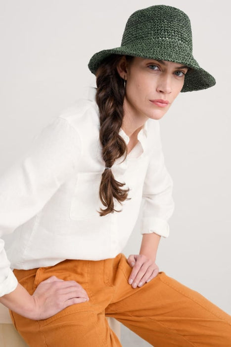 Seasalt Women's Castle Point Hat In Dark Forage