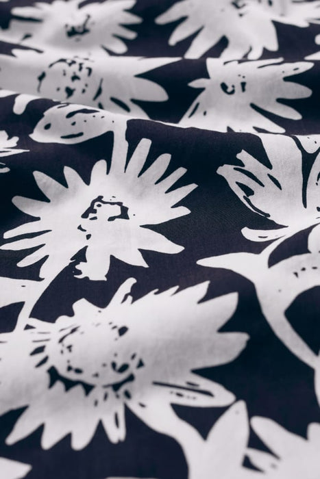 Seasalt Women's Poolfield Printed Trousers In Daisy Shadow Inkwell