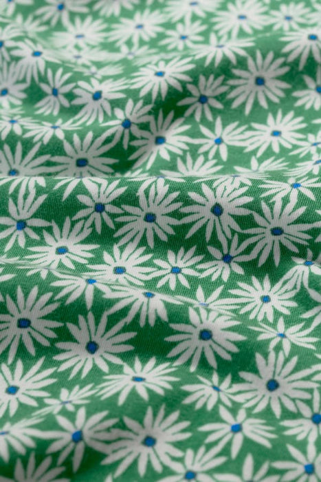 Seasalt Women's Wreathe Short Sleeve Jersey Tunic In Screenprint Daisy Island