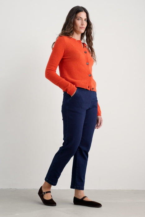 Seasalt Women's Waterdance Trousers In Dark Indigo Wash