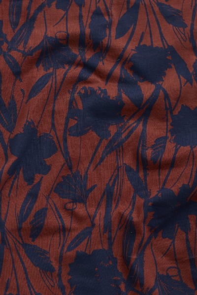 Seasalt Women's Organic Cotton Handyband In Windswept Floral Burgundy