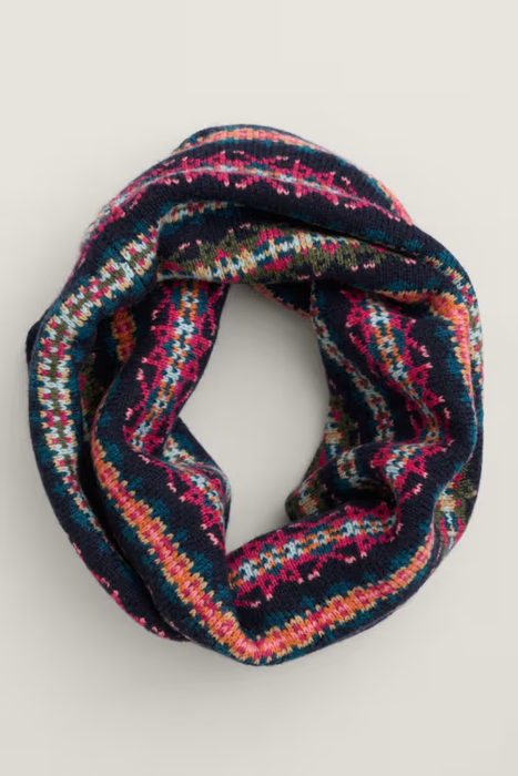 Seasalt Women's Falling Light Snood In Palace Cove Maritime Multi