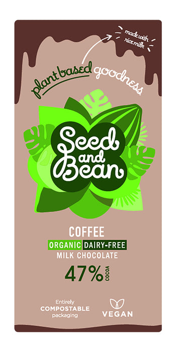 Seed & Bean Coffee Milk Chocolate Bar