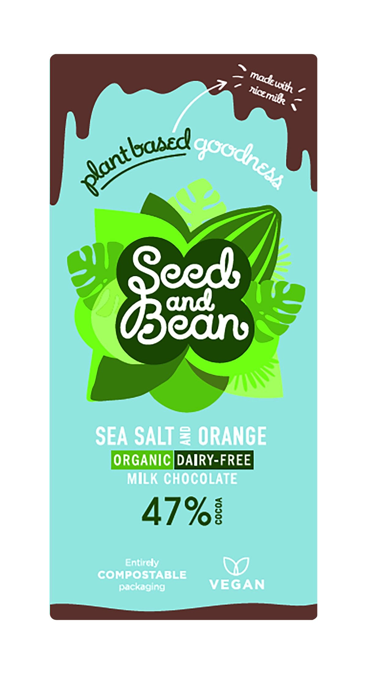 Seed & Bean Sea Salt & Orange Milk Chocolate Bar — Maple Gifts