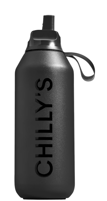 Chilly's Flip Bottle Series 2 Abyss Black 500ml