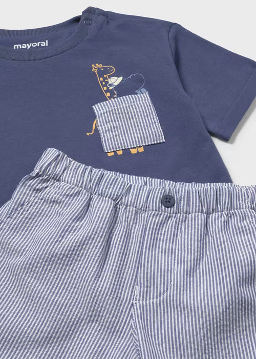 Mayoral Baby Boys Set With Bermuda Shorts Baby