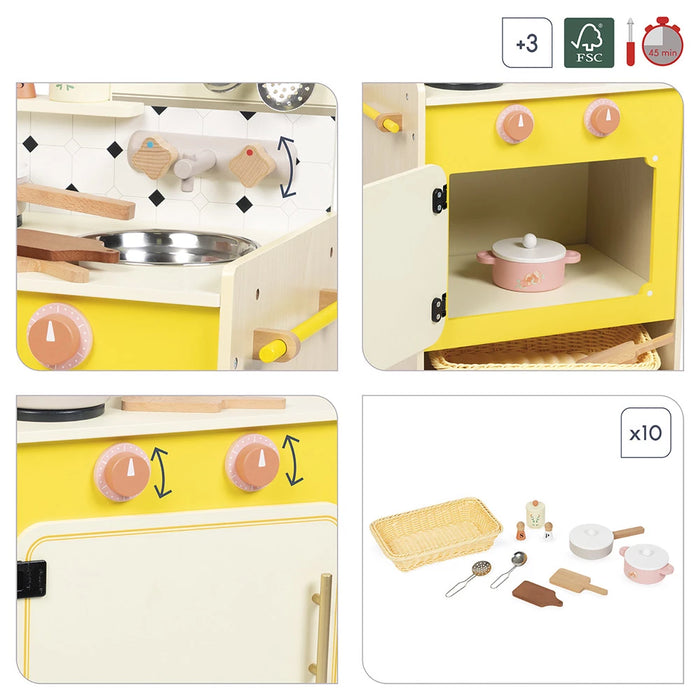 Janod Shiny Grandma Wooden Kitchen