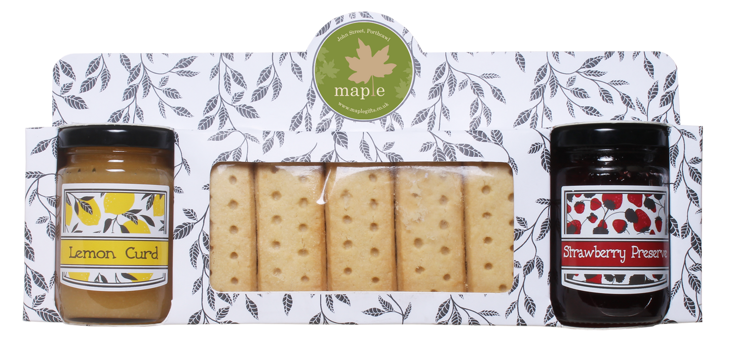 Bramble Bramble Shortbread & Preserve Gift Pack From Maple