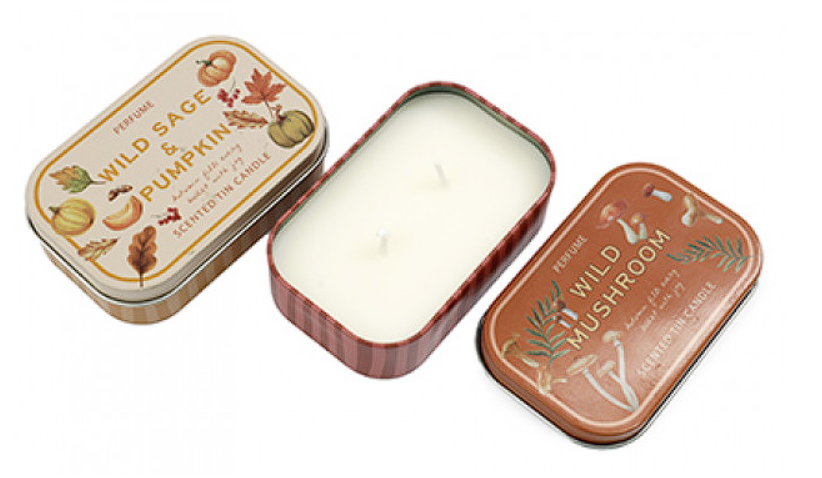 Sifcon Autumn Tin Candle 11x7cm