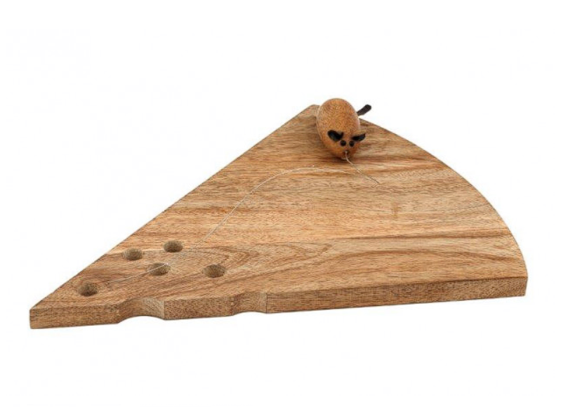 Sifcon Cheese Board With Mouse Shaped Cutter