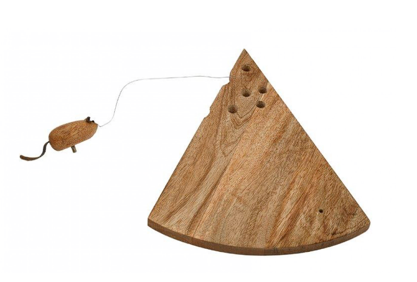 Sifcon Cheese Board With Mouse Shaped Cutter