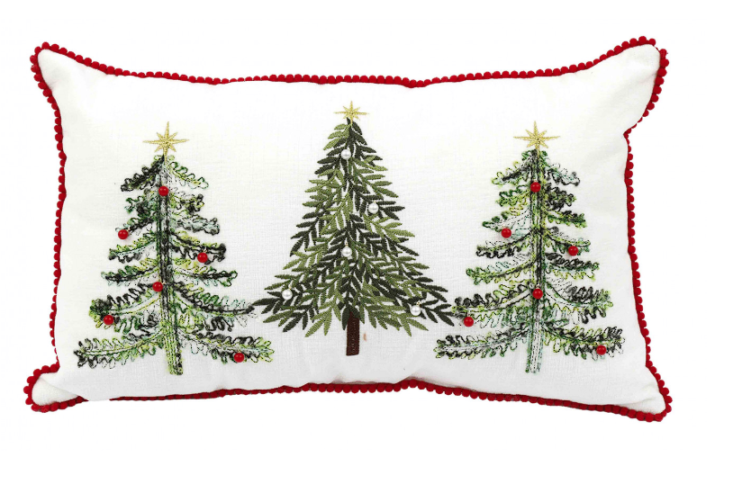 Sifcon Christmas Trees Scatter Cushion 50 x 30cm