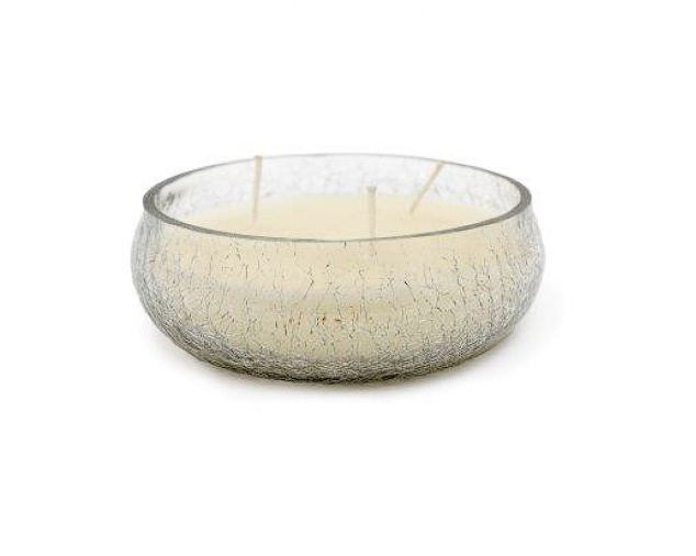 Sifcon Crackle Glass Wax Bowl 15cm