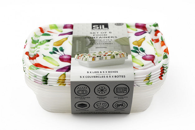 Sifcon Food Containers With Lids