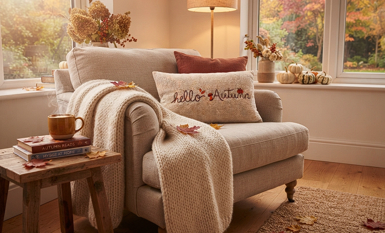 Sifcon Hello Autumn Scatter Cushion
