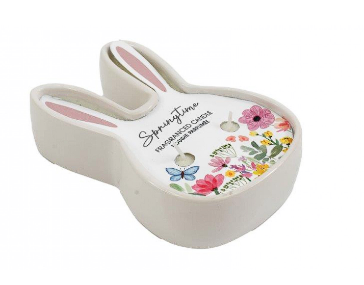Sifcon Meadow Bunny Candle Pot