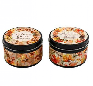 Sifcon Meadow Spring Candle With Lid - Large