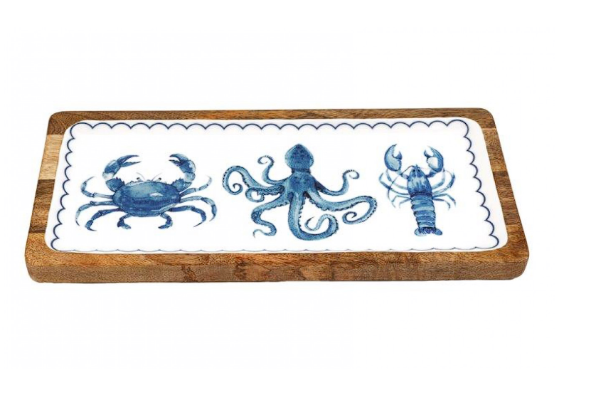 Sifcon Seashore Large Enamel Tray