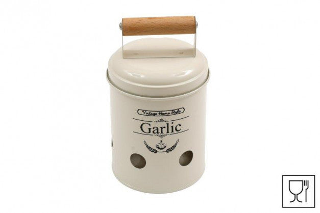 Sifcon Vintage Home Garlic Tin