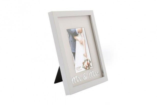Sifcon Wedding Mr Mrs Photo Frame 4x6