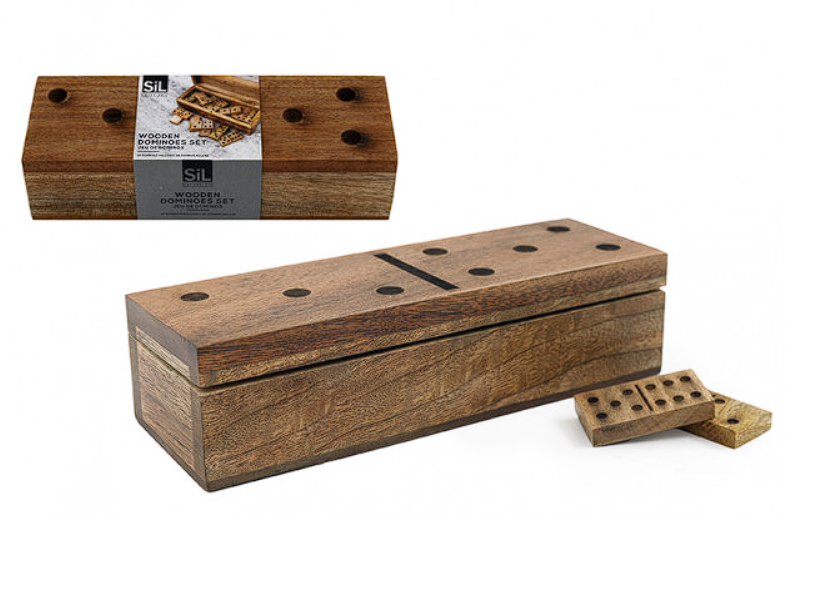 Sifcon Wooden Dominos Box