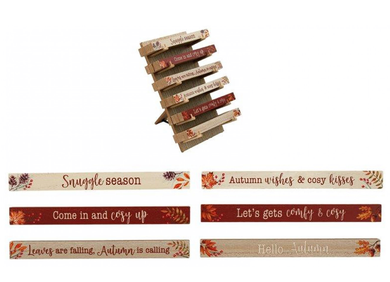 Sifcon Autumn Wooden Plaque