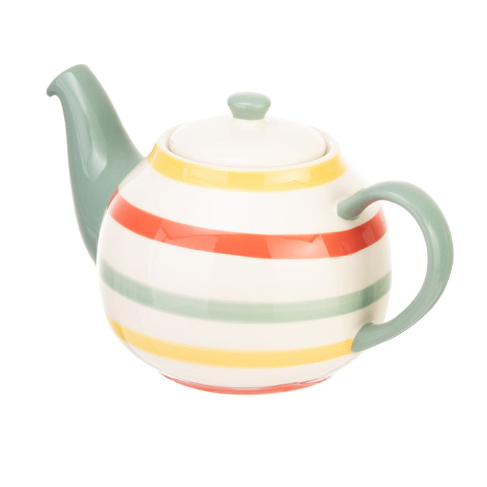 Siip Multi Stripe Autumn 2 Cup Teapot