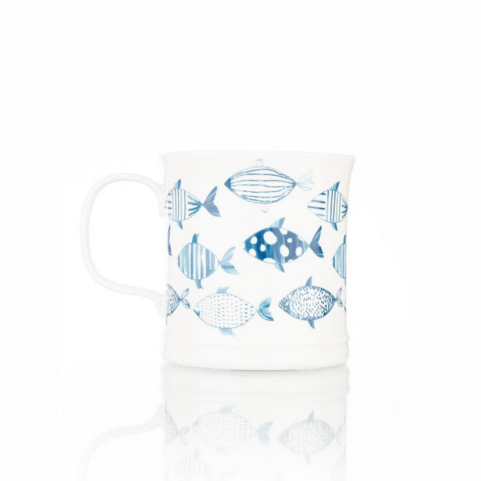 Siip Fish Tankard Mug Blue