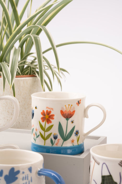 Siip Mum Floral Mug