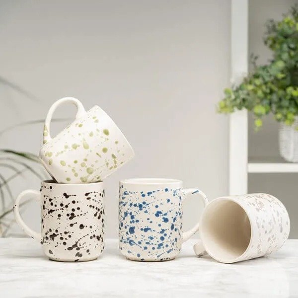 Siip Splatter Mug Black