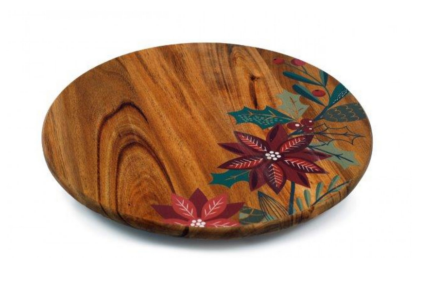 Sifcon Poinsettia Lazy Susan