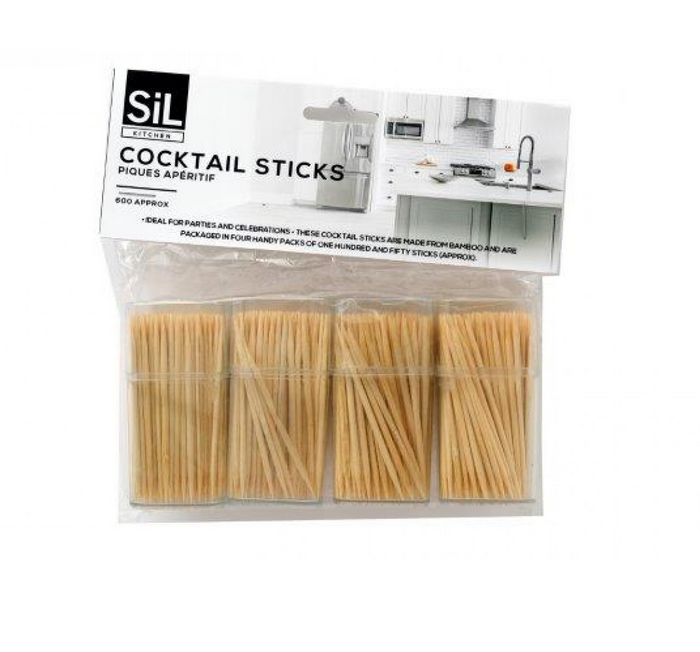 Sil 4x150 Wooden Cocktail Sticks