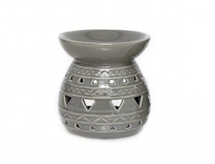 Sil Aztec Round Oil/Wax Warmer