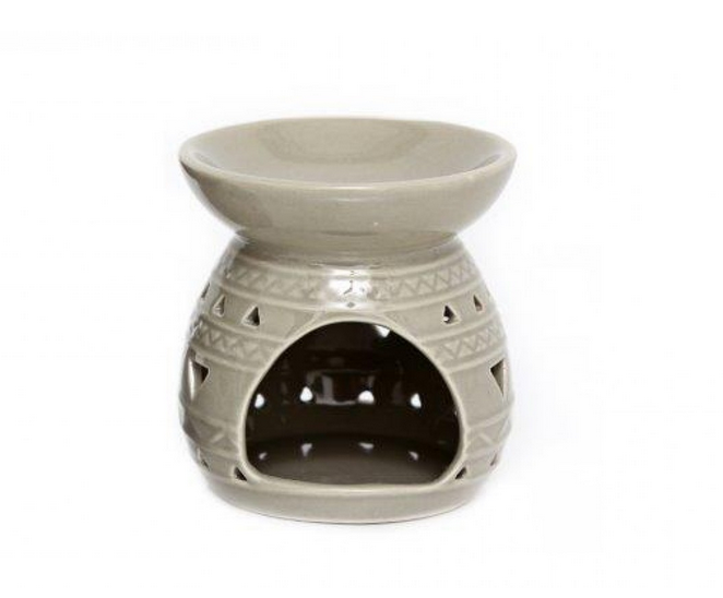 Sil Aztec Round Oil/Wax Warmer