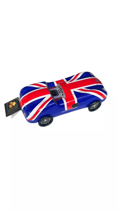 Silver Crane Co Union Jack Vanilla Fudge Car Tin