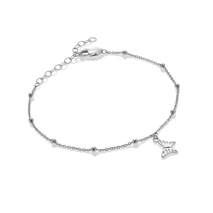 Hot Diamonds Silver Whisper Bracelet - Brave