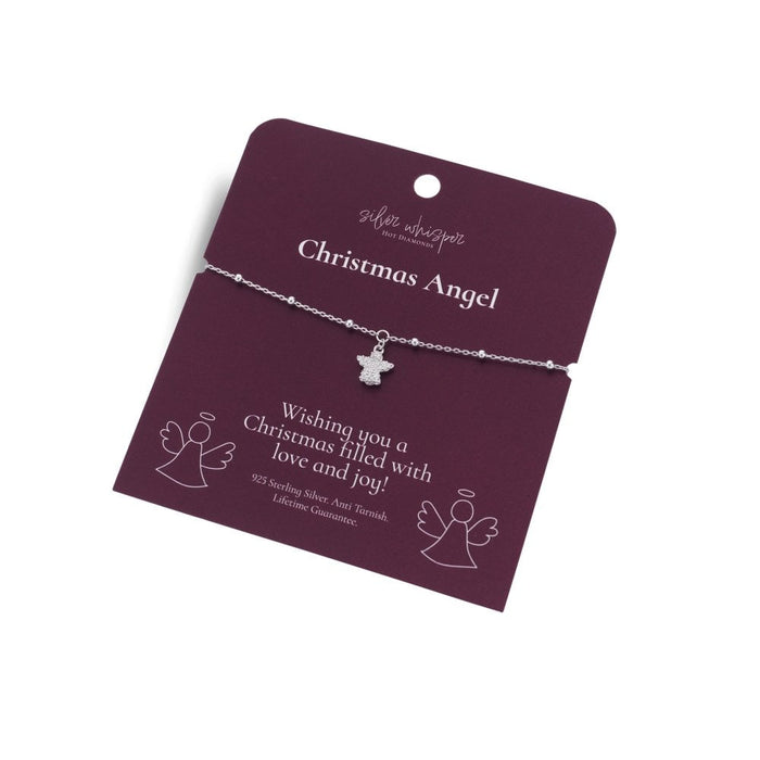 Hot Diamonds Silver Whisper Bracelet - Christmas Angel