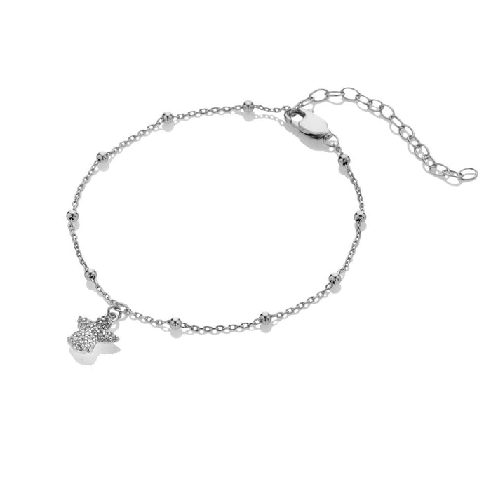 Hot Diamonds Silver Whisper Bracelet - Christmas Angel
