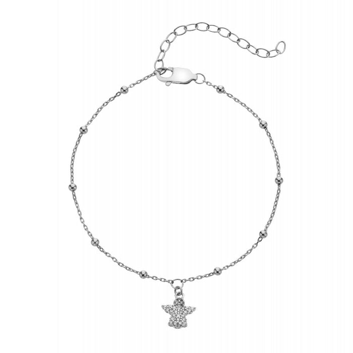Hot Diamonds Silver Whisper Bracelet - Christmas Angel