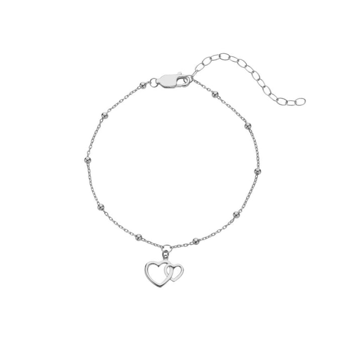 Hot Diamonds Silver Whisper Bracelet - Mother and Daughter