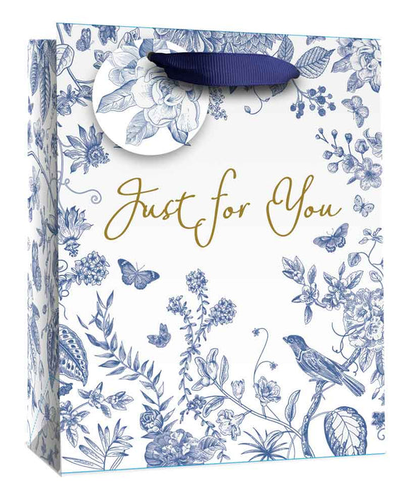 Simon Elvin Butterflies Large Foil Gift Bag