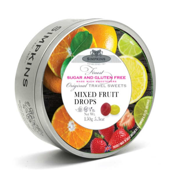 Simpkins Sugar & Gluten Free Mixed Fruit Travel Sweets